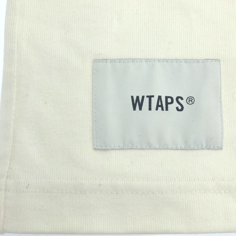 中古】WTAPS フットボールTシャツ 02 231ATDT-CSM31 ホワイト ダブル
