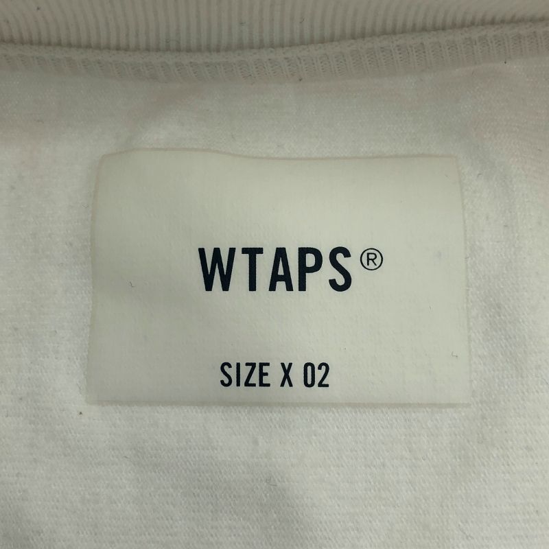 中古】WTAPS フットボールTシャツ 02 231ATDT-CSM31 ホワイト ダブル