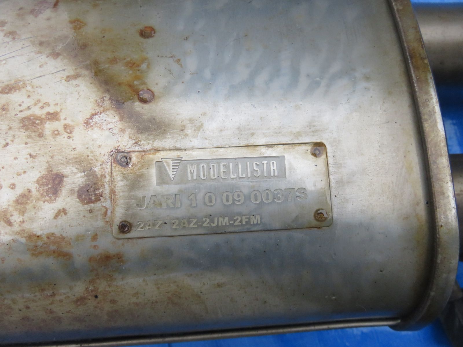 LK1050* 人気/MODELLISTA アルファード ANH20W ツインマフラー