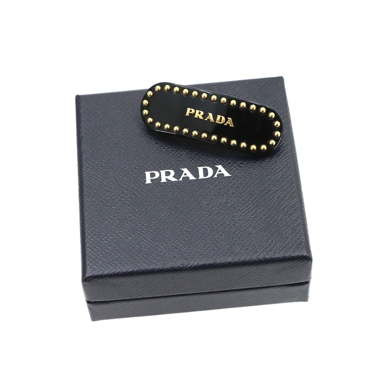 PRADA ブラック ヘアクリップ　バレッタ 楽天市場】【5/10限定!当選確率1/2!MAX300%POINT BACK!※要ｴﾝﾄﾘｰ