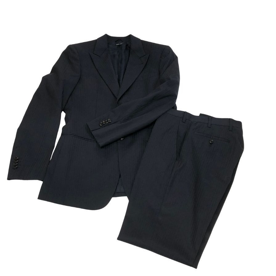 ARMANI ジョルジオ アルマーニ ジャケット スーツ ネイビー 48 ネイビー（紺）系 GIORGIO ARMANI(ジョルジオアルマーニ) スーツ