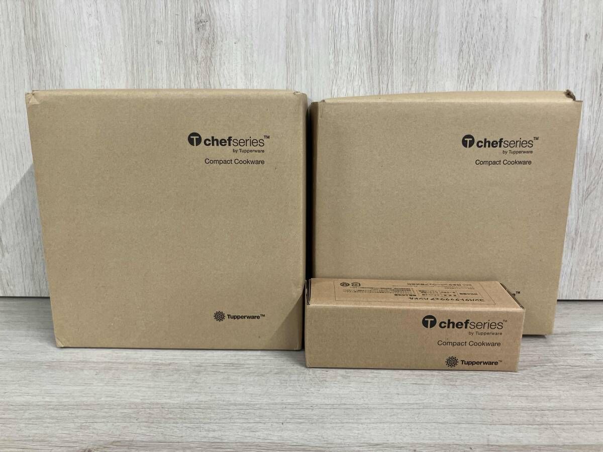 美品】Tupperware タッパーウェア コンパクトクックウェアセット 1.5L