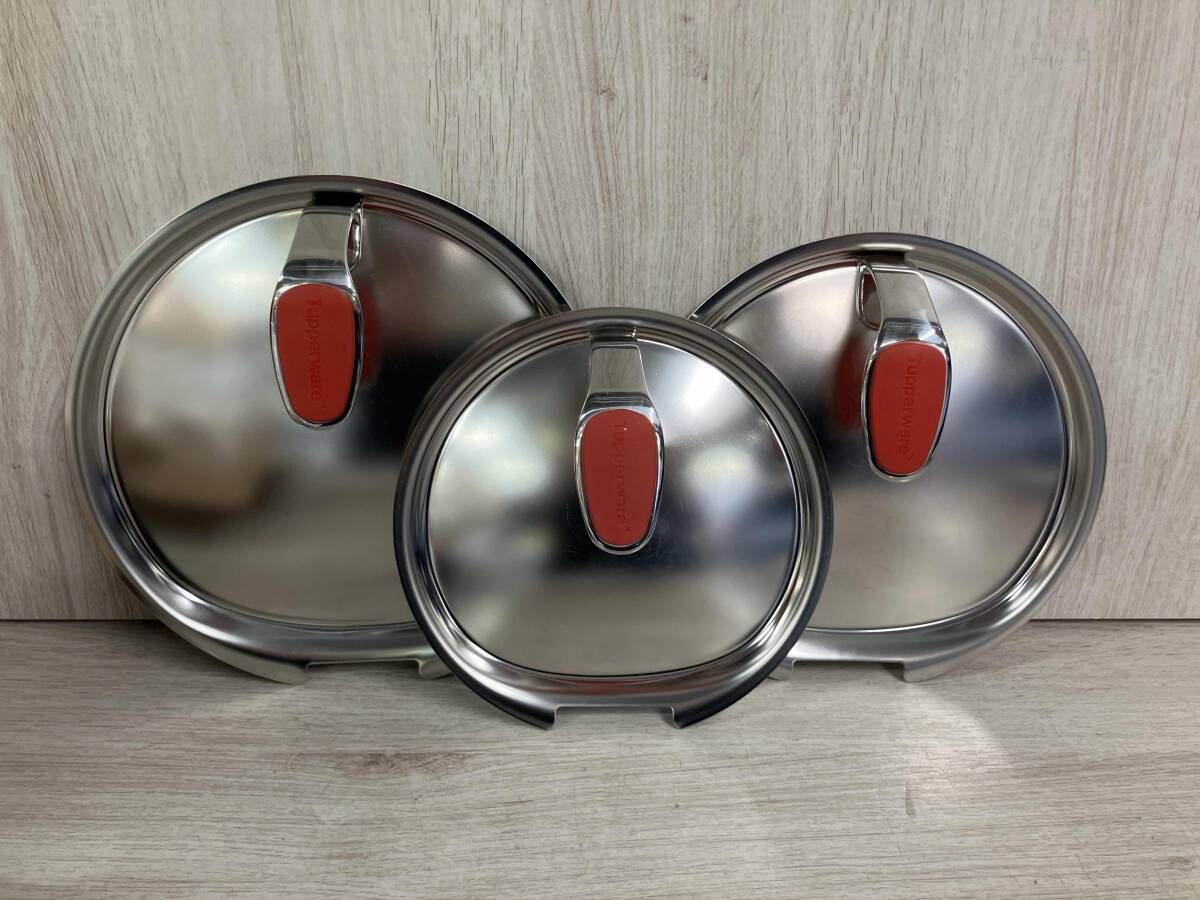 美品】Tupperware タッパーウェア コンパクトクックウェアセット 1.5L