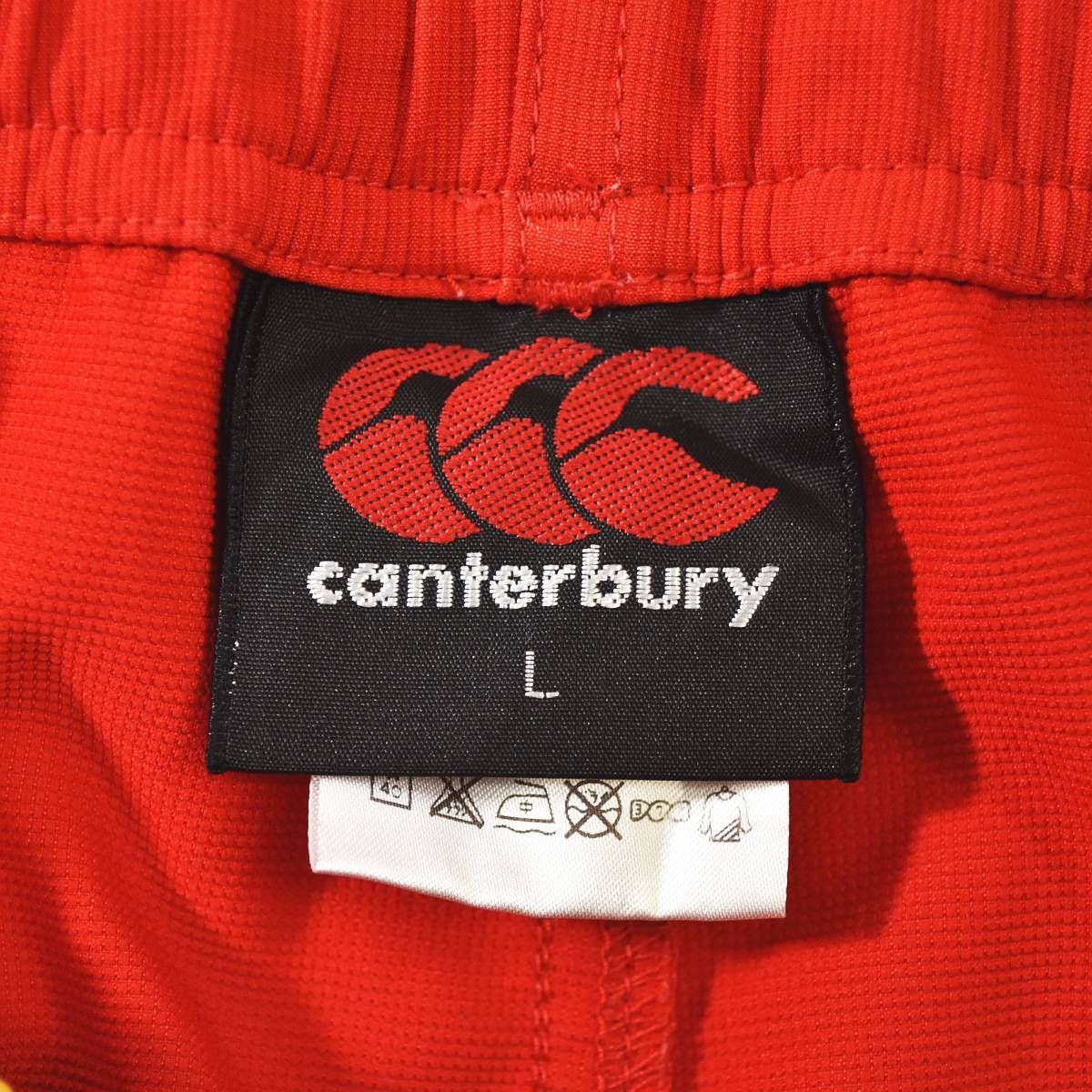 M*n様 東芝ブレイブルーパス　ピステハーフパンツ　L 赤　カンタベリー 人気】 カンタベリー CANTERBURY 東芝ブレイブルーパス東京 BL東京