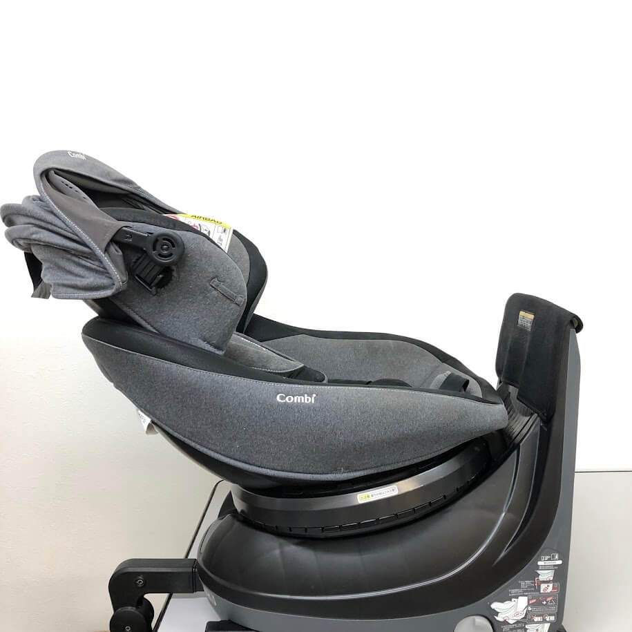 ss8592 【中古】 コンビ チャイルドシート クルムーヴ グレー系 Combi 
