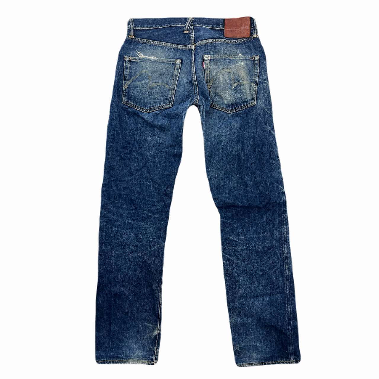 エヴィス YAMANE デニムパンツ メンズ W30程度 ストレート インディゴ