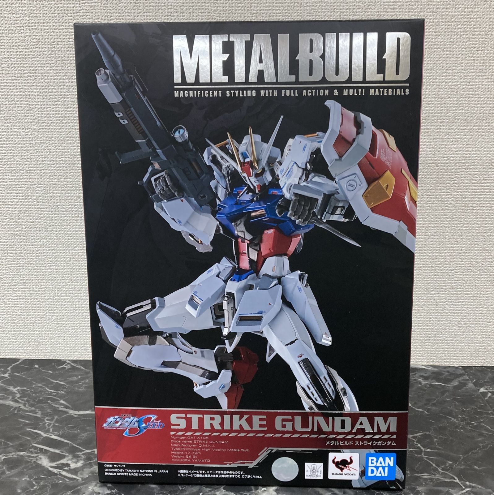 29. 【店舗併売品】 METAL BUILD GAT-X105 ストライクガンダム 機動 