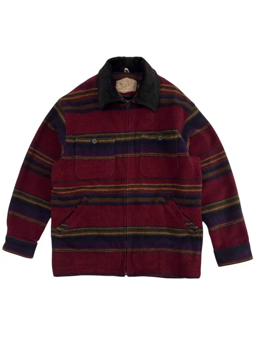 80s ウールリッチ ウールジャケット made in usa - メルカリ