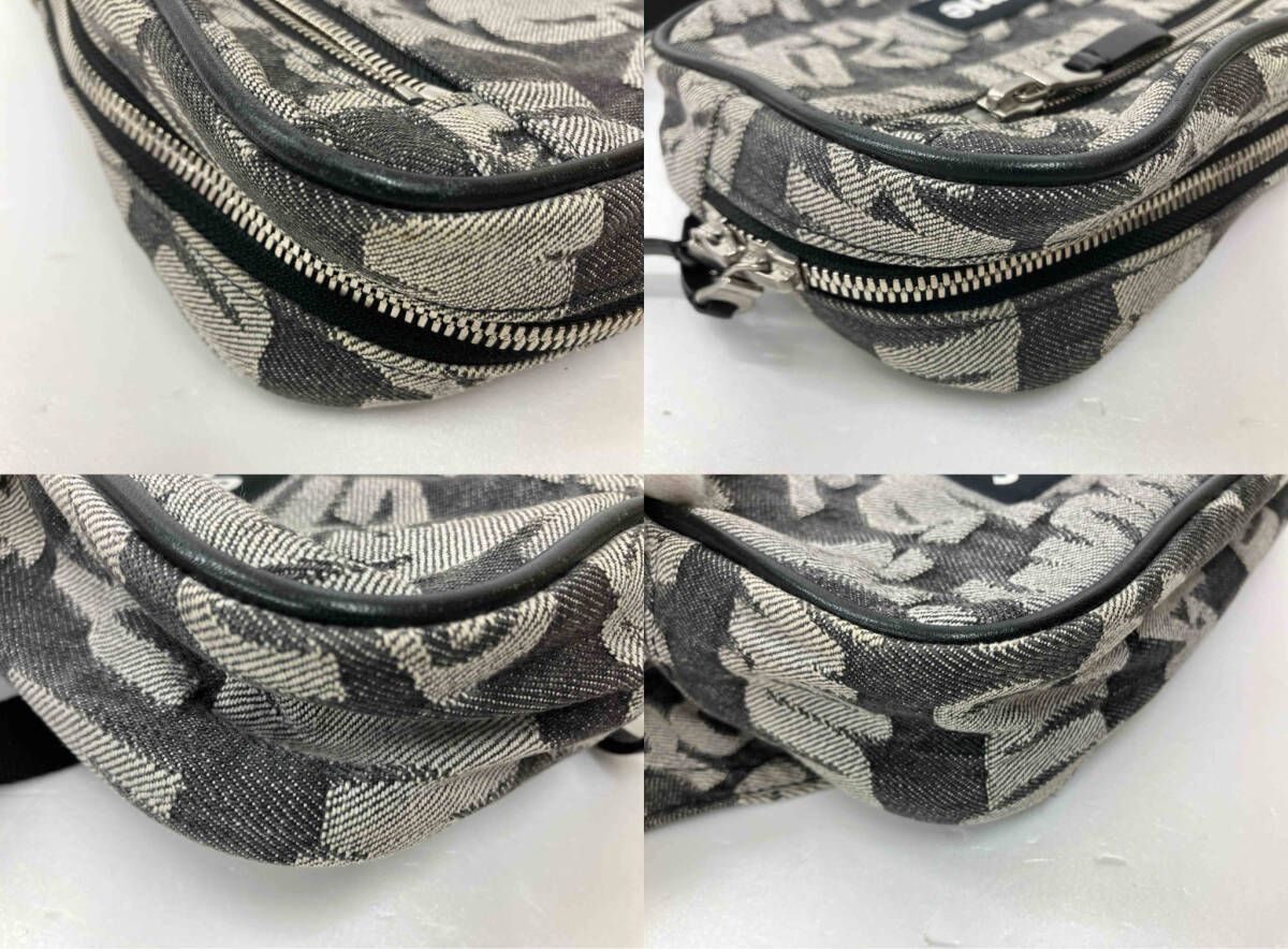 Supremeシュプリーム Fat Tip Jacquard Denim Waist Bag ファット