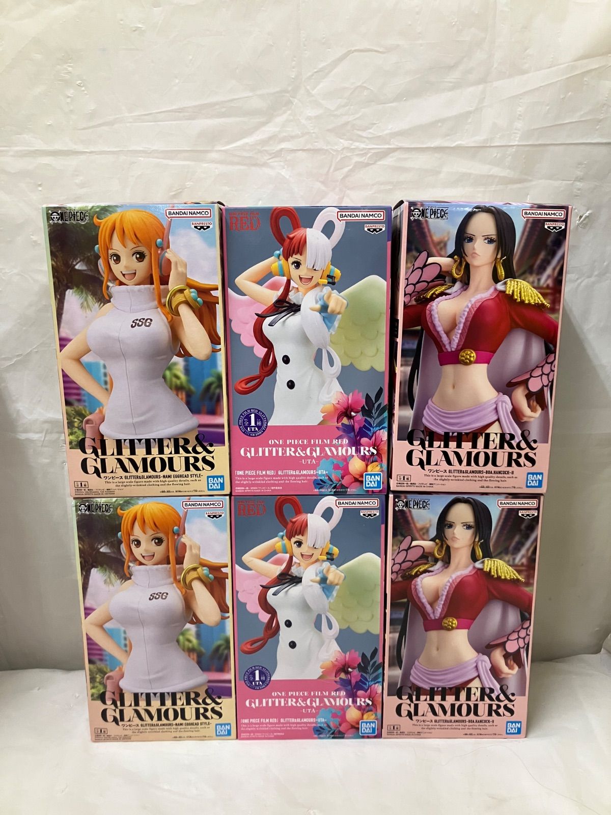 ワンピース GLITTER&GLAMOURS 14体セット 未開封 ONE PIECE ワンピース GLITTER GLAMOURS フィギュア 6個