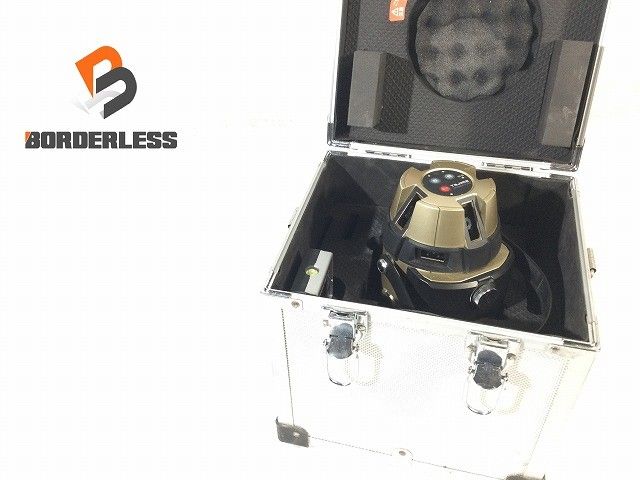 ☆中古品☆ TAJIMA タジマ レーザー墨出し器 GT8ZSi SENSOR TYPE センサータイプ 測定器 光学測定器 受光器 ハードケース付123064