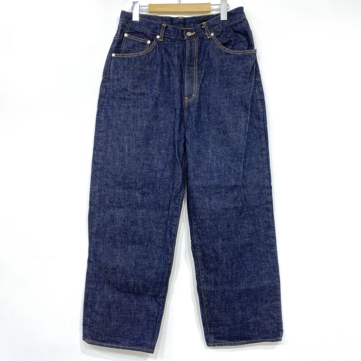 ANCELLM アンセルム #03 SELVEDGE STRAIGHT DENIM PANTS デニムパンツ 