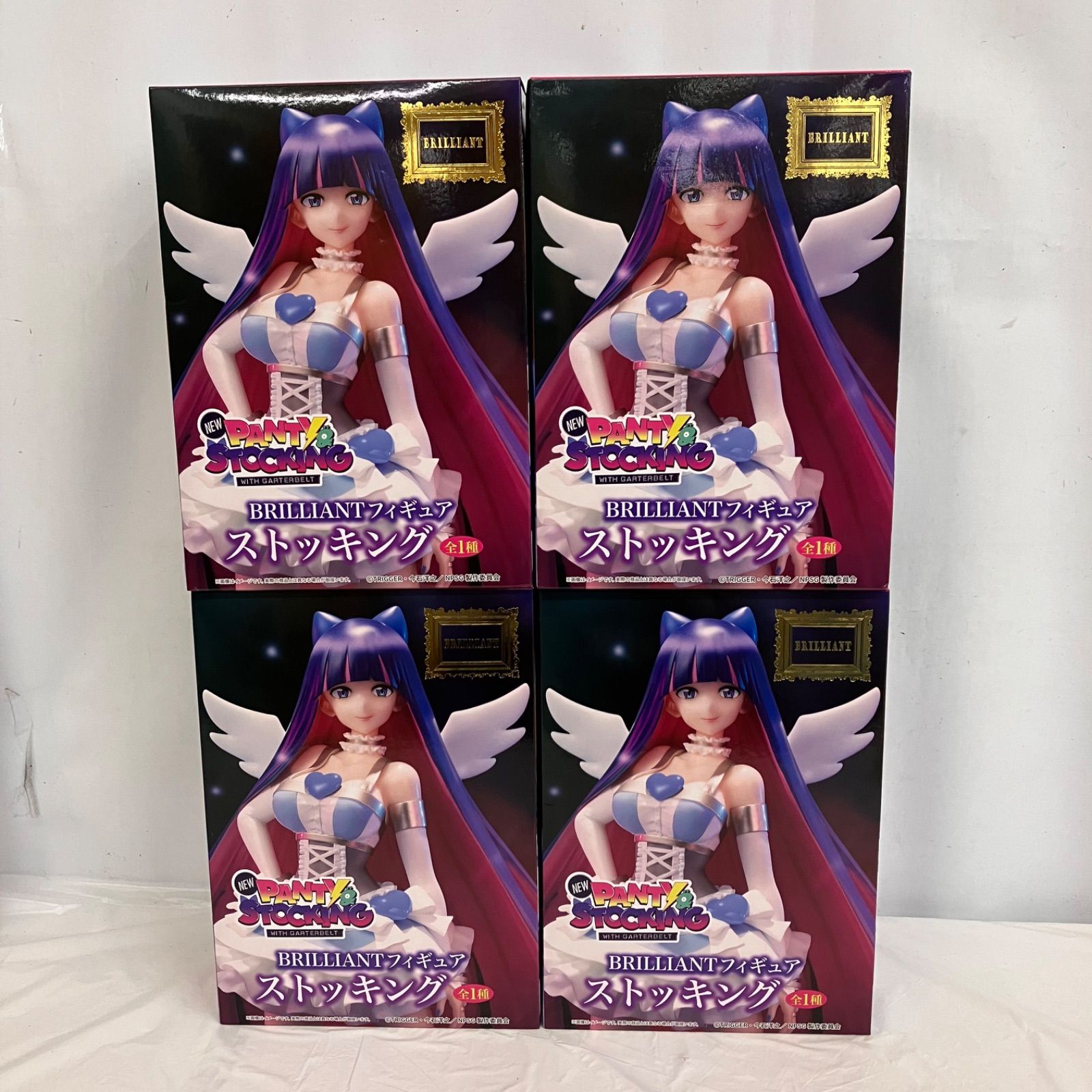 未開封 PANTY STOCKING BRILLIANT ストッキング フィギュア 4個セット