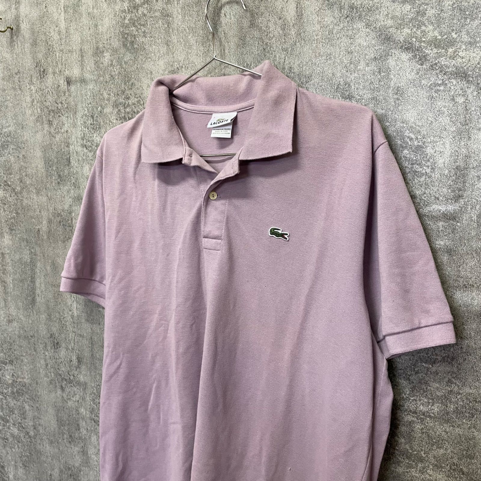 Lacoste 幾何学模様ポロシャツ LACOSTE 幾何学模様 ポロシャツ M - メルカリ