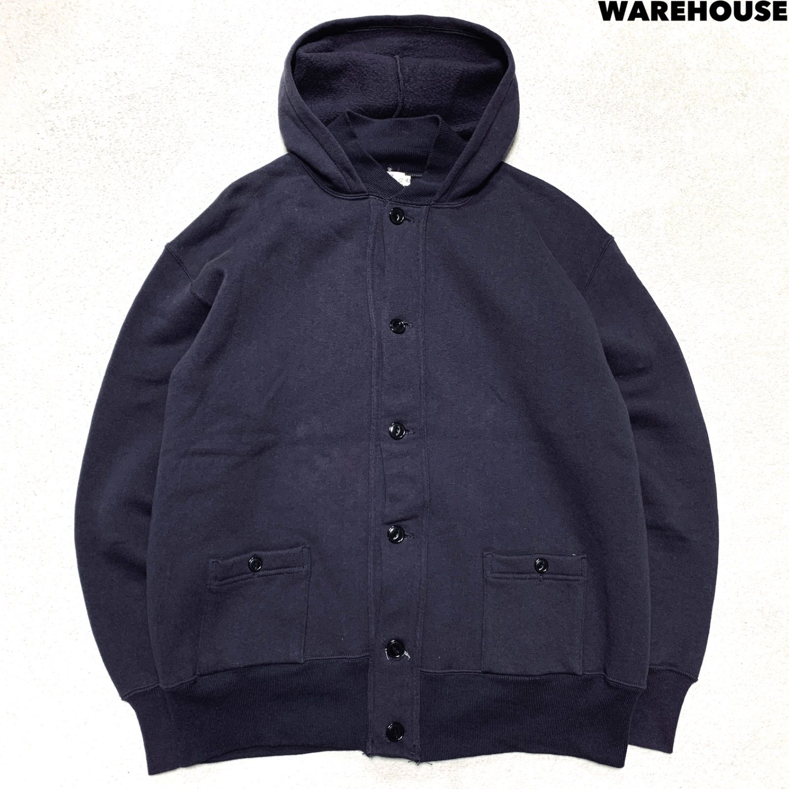 WAREHOUSE DUCK DIGGER ダックディガー 後付けパーカー スウェット
