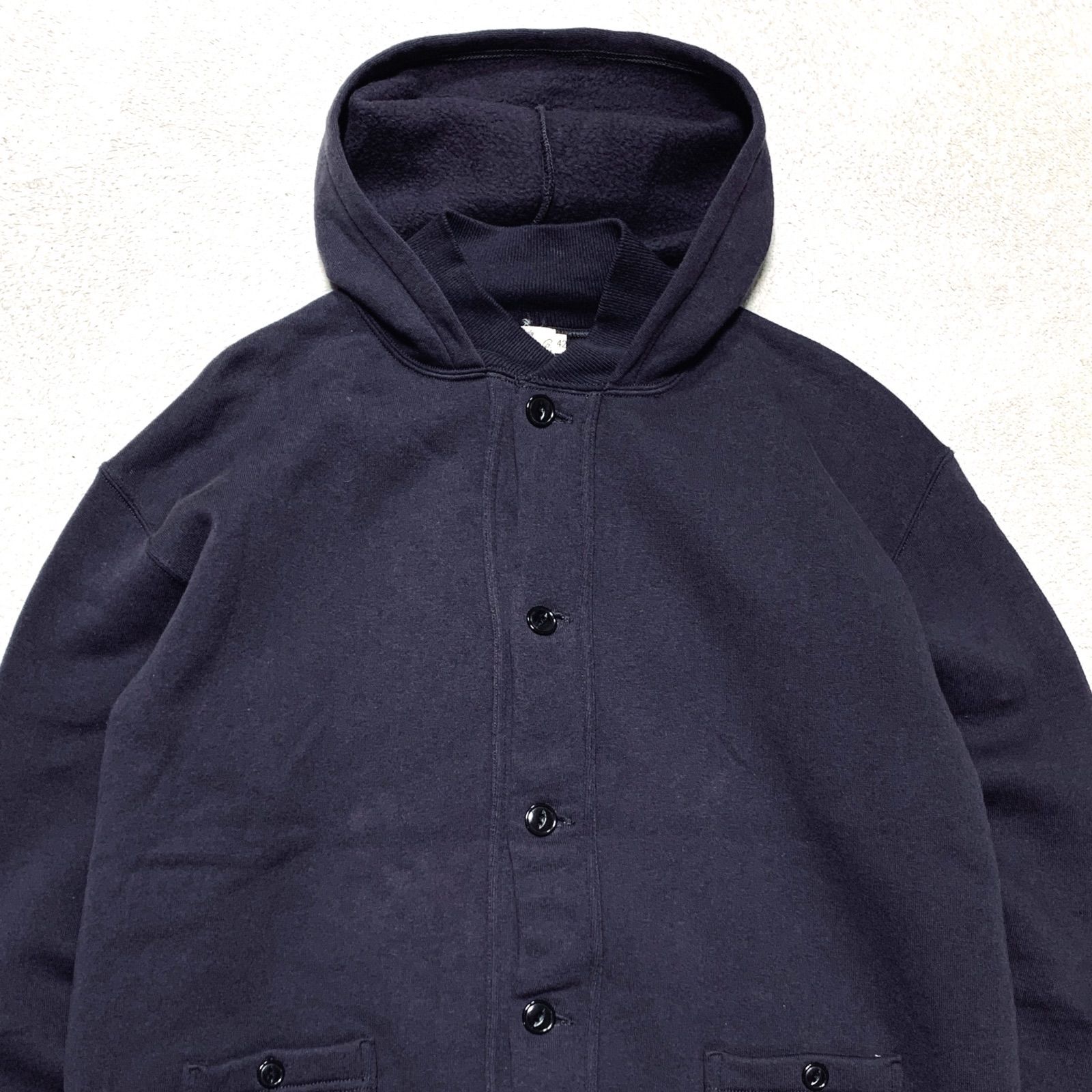 ウェアハウス DUCK DIGGER 後付けスウェットパーカー 42 L 茶 WAREHOUSE DUCK DIGGER ダックディガー 後付けパーカー スウェット