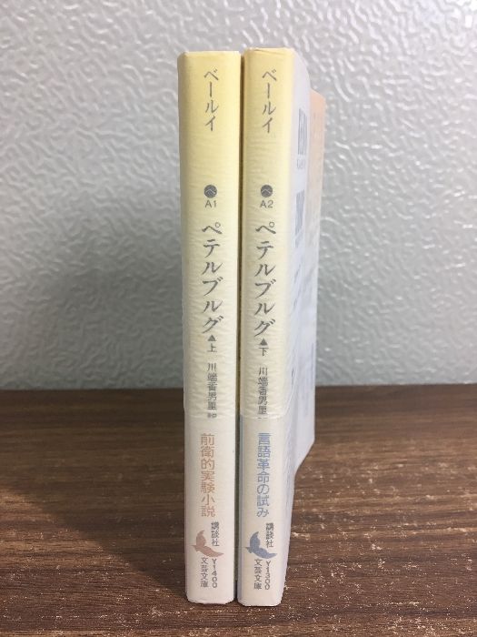 全巻セット【ペテルブルグ 上下】2冊揃い ベールイ 講談社文芸文庫 