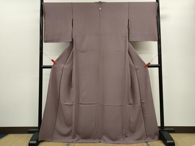 平和屋着物●お召　葡萄鼠色　正絹　逸品　未使用　AABH6867ph 平和屋着物○お召 葡萄鼠色 正絹 逸品 未使用 AABH6867ph - メルカリ