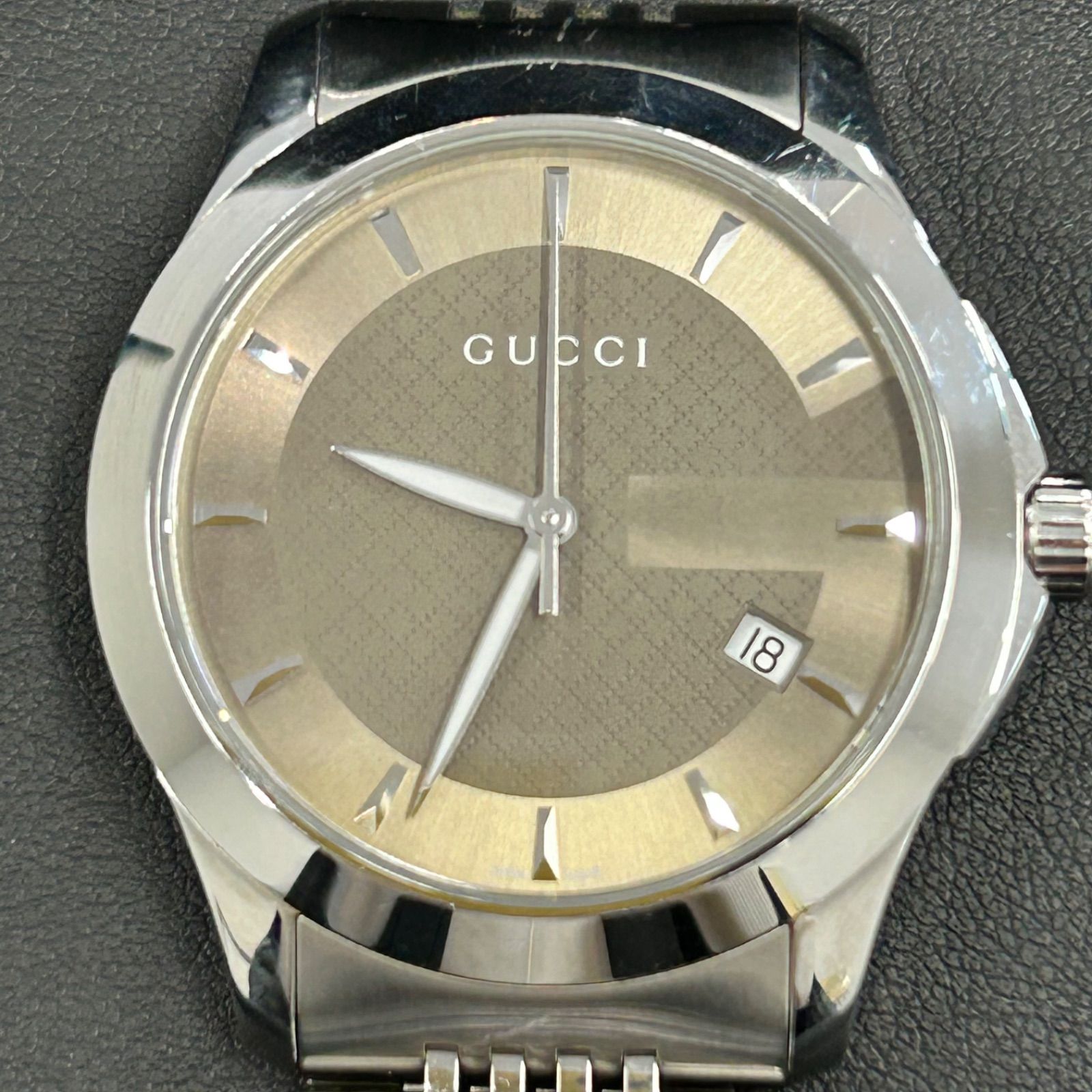 GUCCI 時計 メンズ 126.4 Gタイムレス デイト - メルカリ