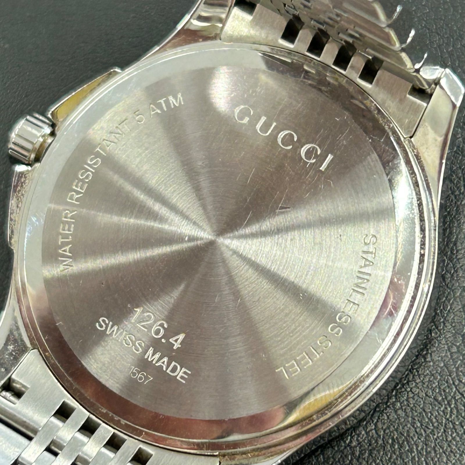 GUCCI 時計 メンズ 126.4 Gタイムレス デイト - メルカリ