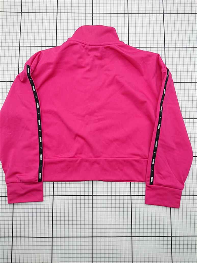 ◇ ⊇ プーマ PUMA ジャージ 上下セット ピンク系 120cm キッズ E
