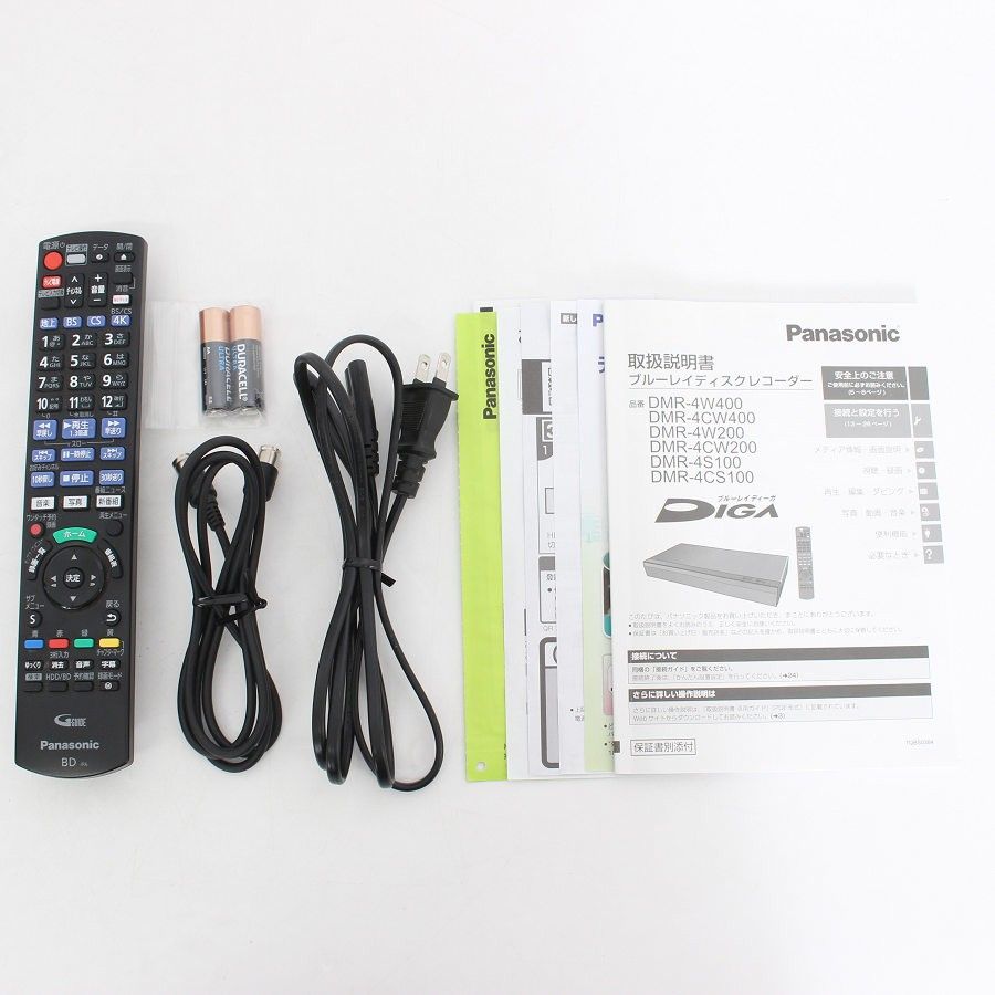 Panasonic DMR-4CS100 ブルーレイレコーダー DMR-4CS100 概要