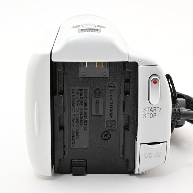 ほぼ新品 極上品 小型＆軽量ビデオカメラ SONY HDR-CX485 ホワイト