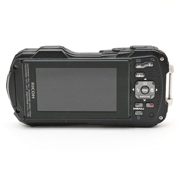 良品＞ RICOH WG-70 ブラック｜本格防水デジタルカメラ｜動作良好