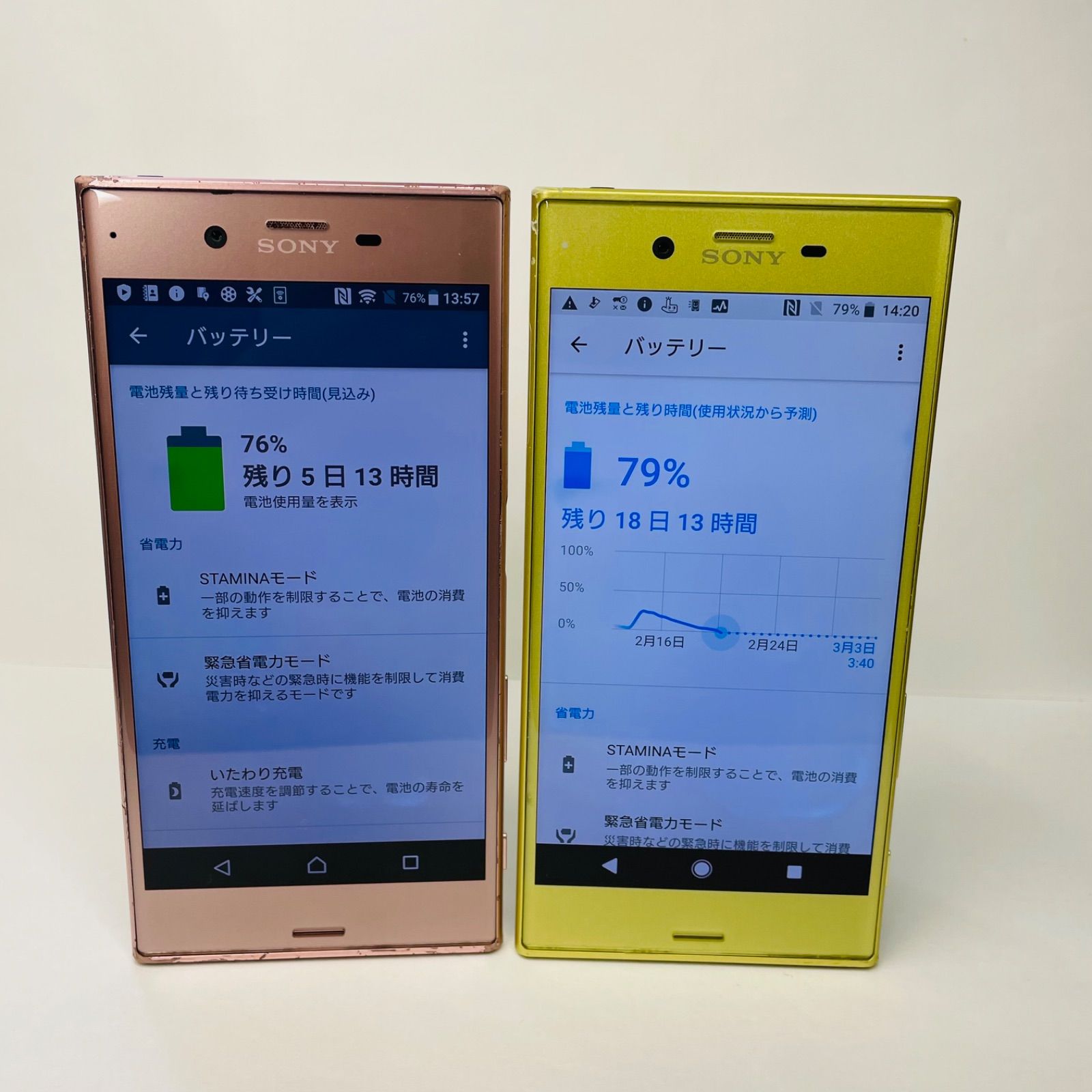 Xperia XZ SOV34 XZs SO-03J SIMフリー 2台セット C1 - メルカリ