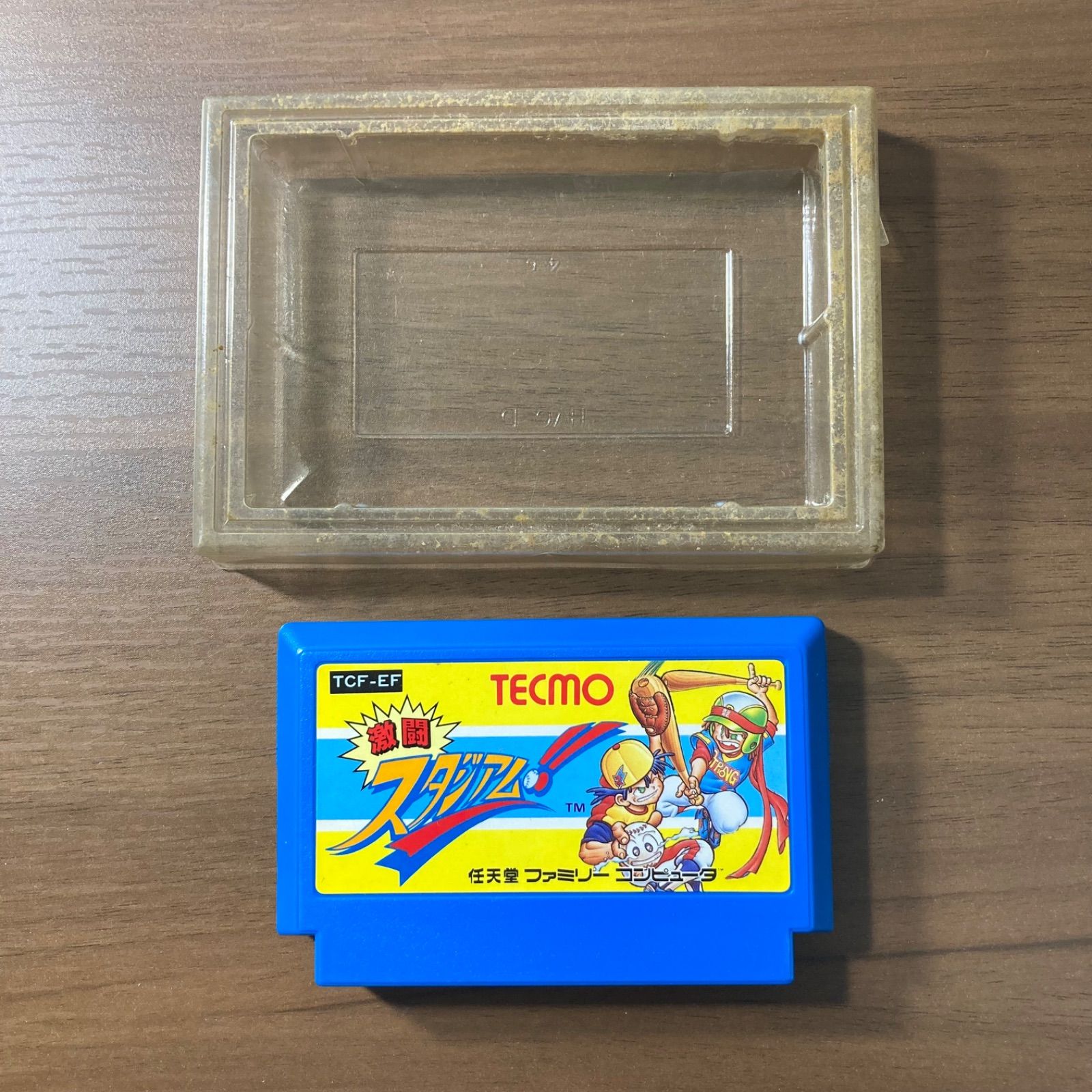 激闘 スタジアム!! ファミコン ソフト 箱付き 2-42 - メルカリ