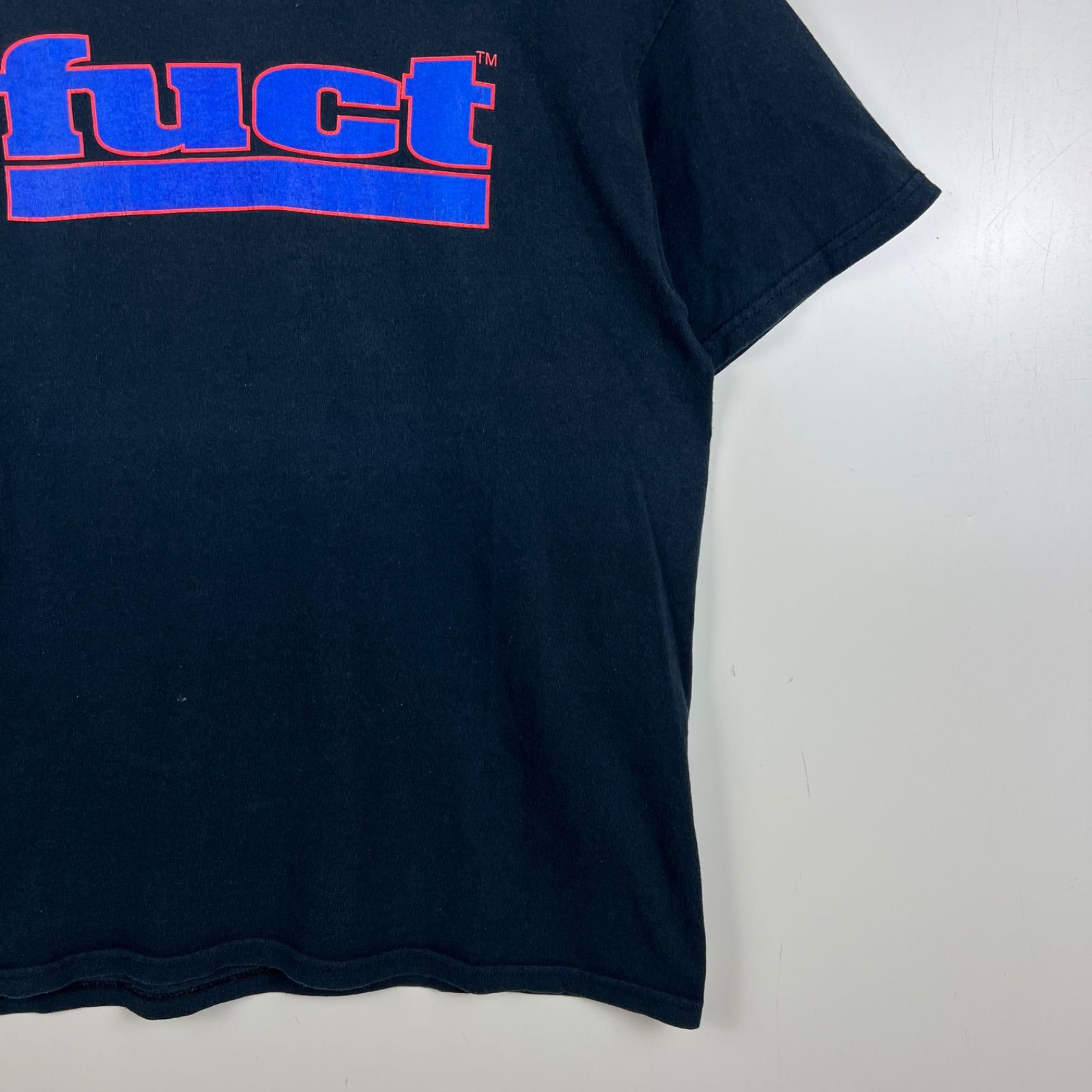 L 90s FUCT ファクト アメリカ製 Tシャツ ネイビー FUCT 'DEFENSE ACADEMY' 90'S T-SHIRT – Temple of Nostalgia