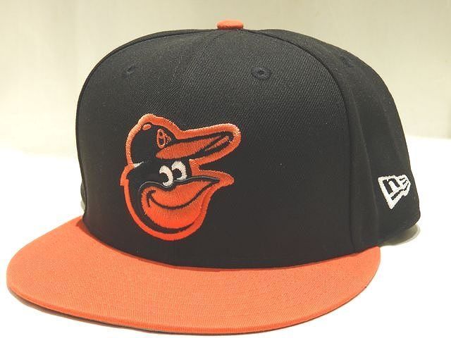 美品 ニューエラ MLB オリオールズ キャップ 帽子 ◇ フリーサイズ