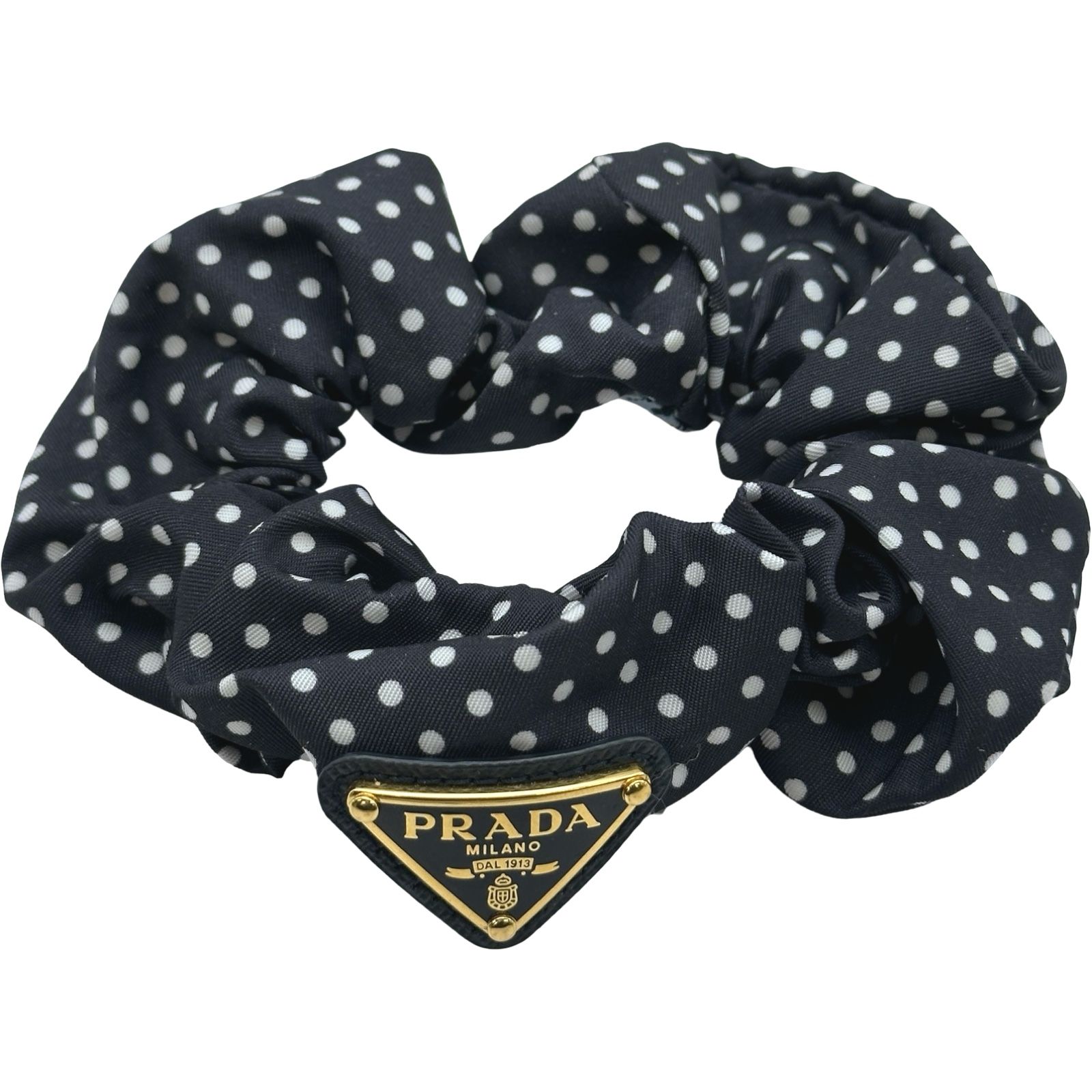 プラダ PRADA シュシュ ブラック ナイロン アクセサリー - メルカリ