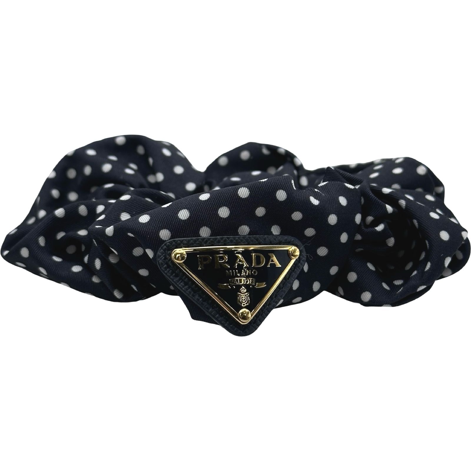 プラダ PRADA シュシュ ブラック ナイロン アクセサリー - メルカリ