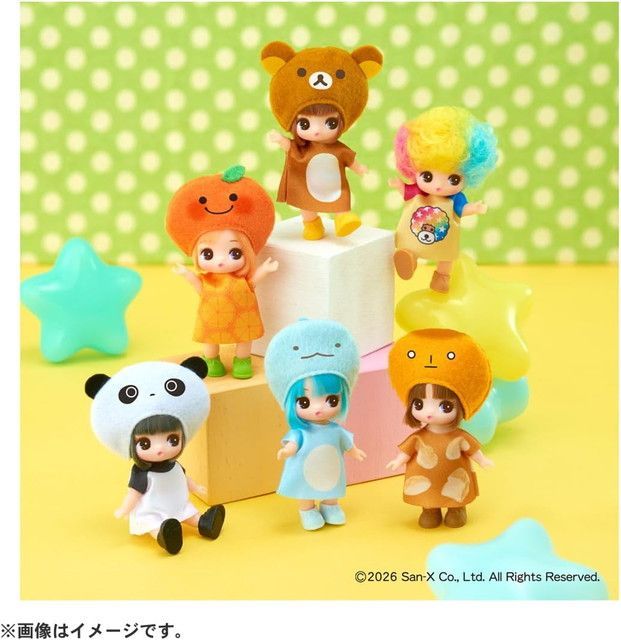 新品 【BOX販売(6ヶ入)】リカちゃん ドール ぷちリカちゃん