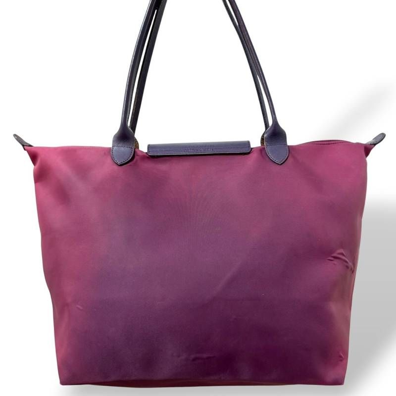 Longchamp ロンシャン☆トートバッグ 肩掛け A4収納可 大容量 ロゴ