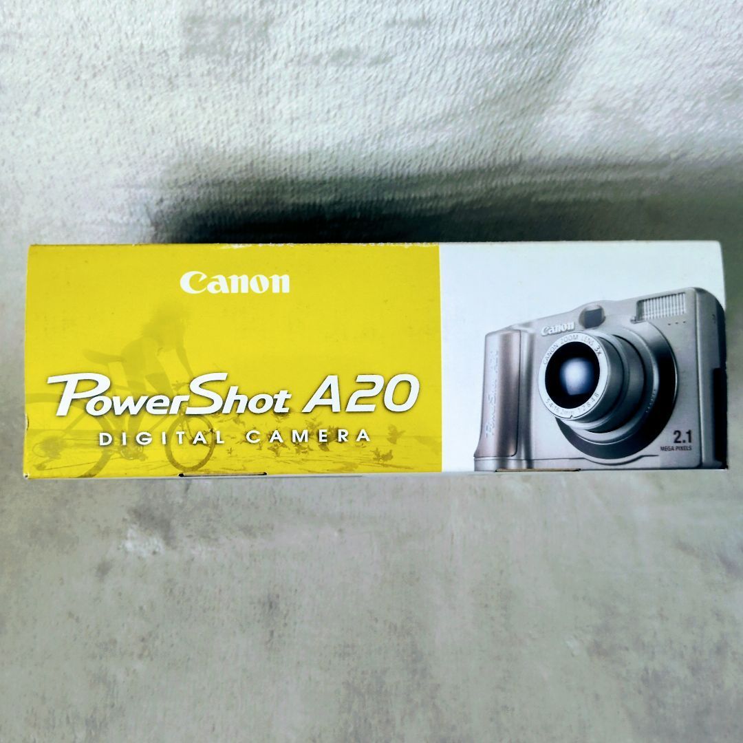 Canon PowerShot A20 コンパクトデジタルカメラ かなり平成を感じるカメラ「PowerShot A20」｜密密As