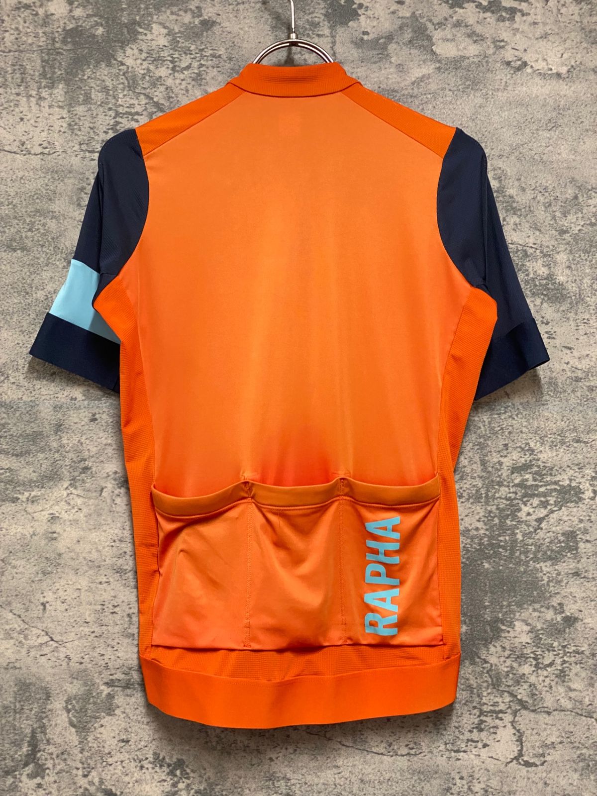 Rapha ラファ メンズ ブルべ ジャージ 半袖　オレンジ KC223 ラファ Rapha PRO TEAM TRAINING JERSEY 半袖 サイクルジャージ