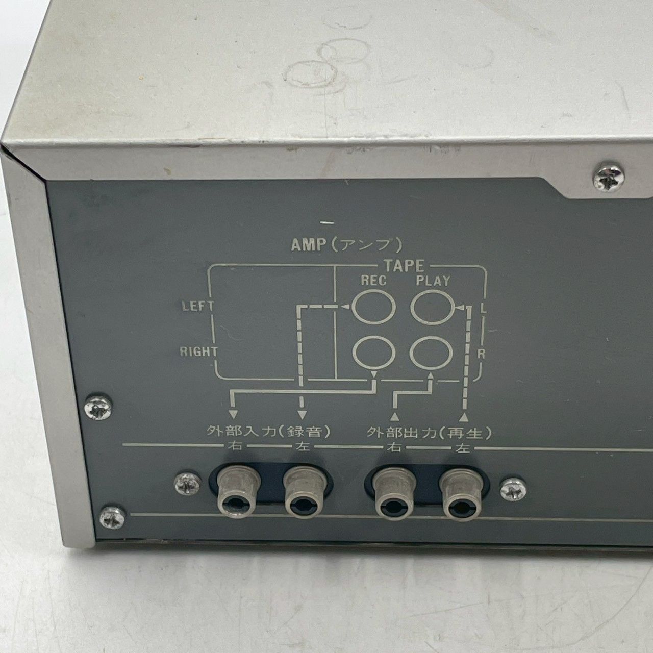 通電〇 Victor KD-E18 カセットデッキ STEREO KARAOKE DECK ジャンク品