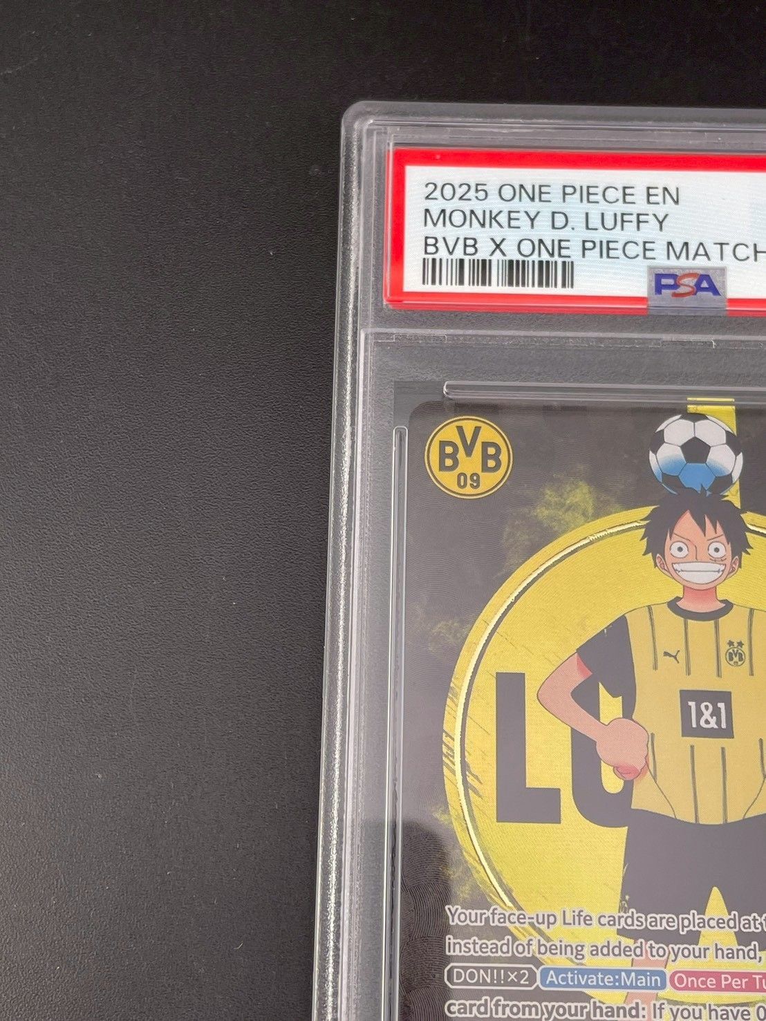 鑑定品】 PSA10 モンキー・D・ルフィ L ST13-003 英語版