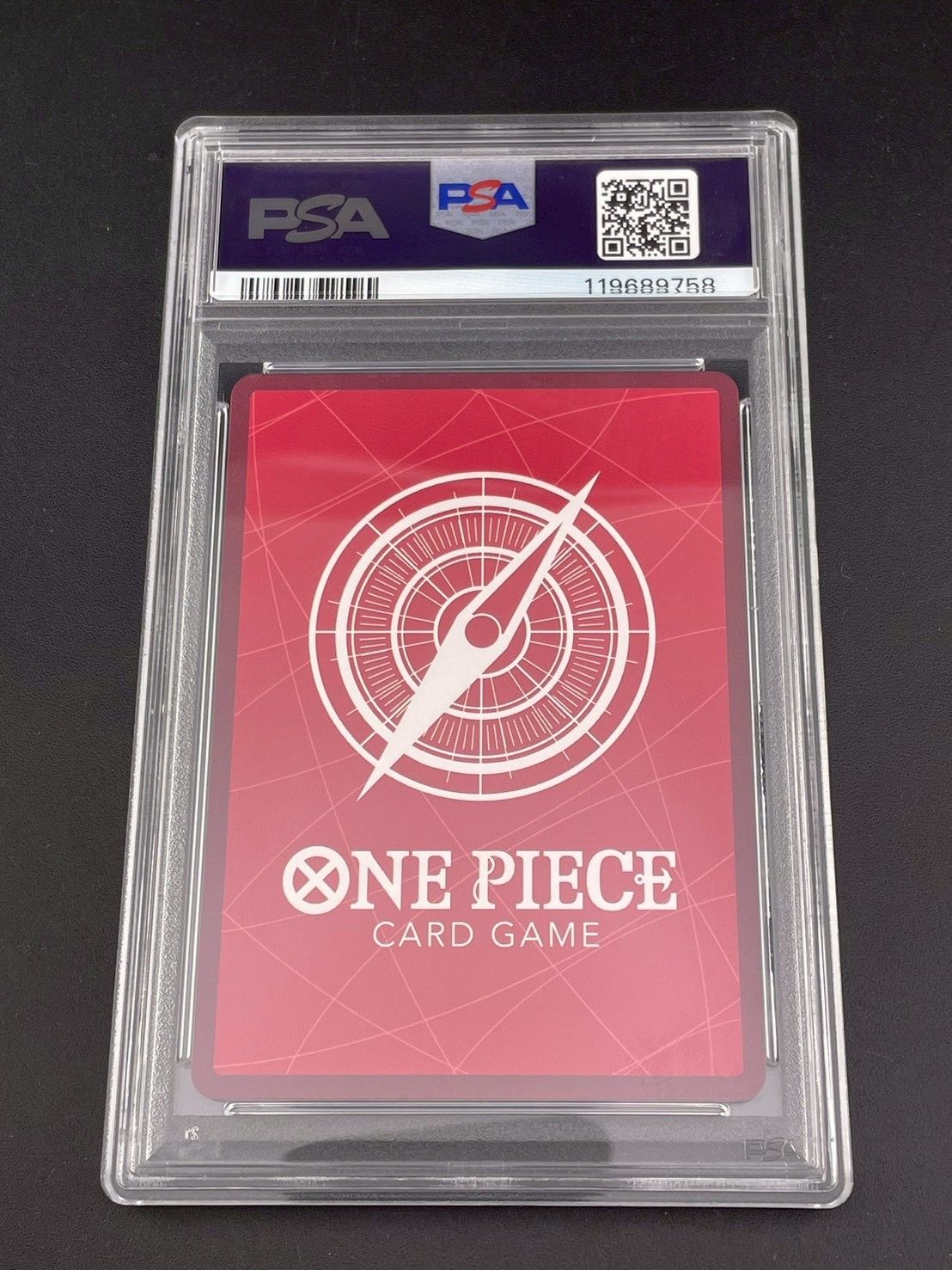 鑑定品】 PSA10 モンキー・D・ルフィ L ST13-003 英語版
