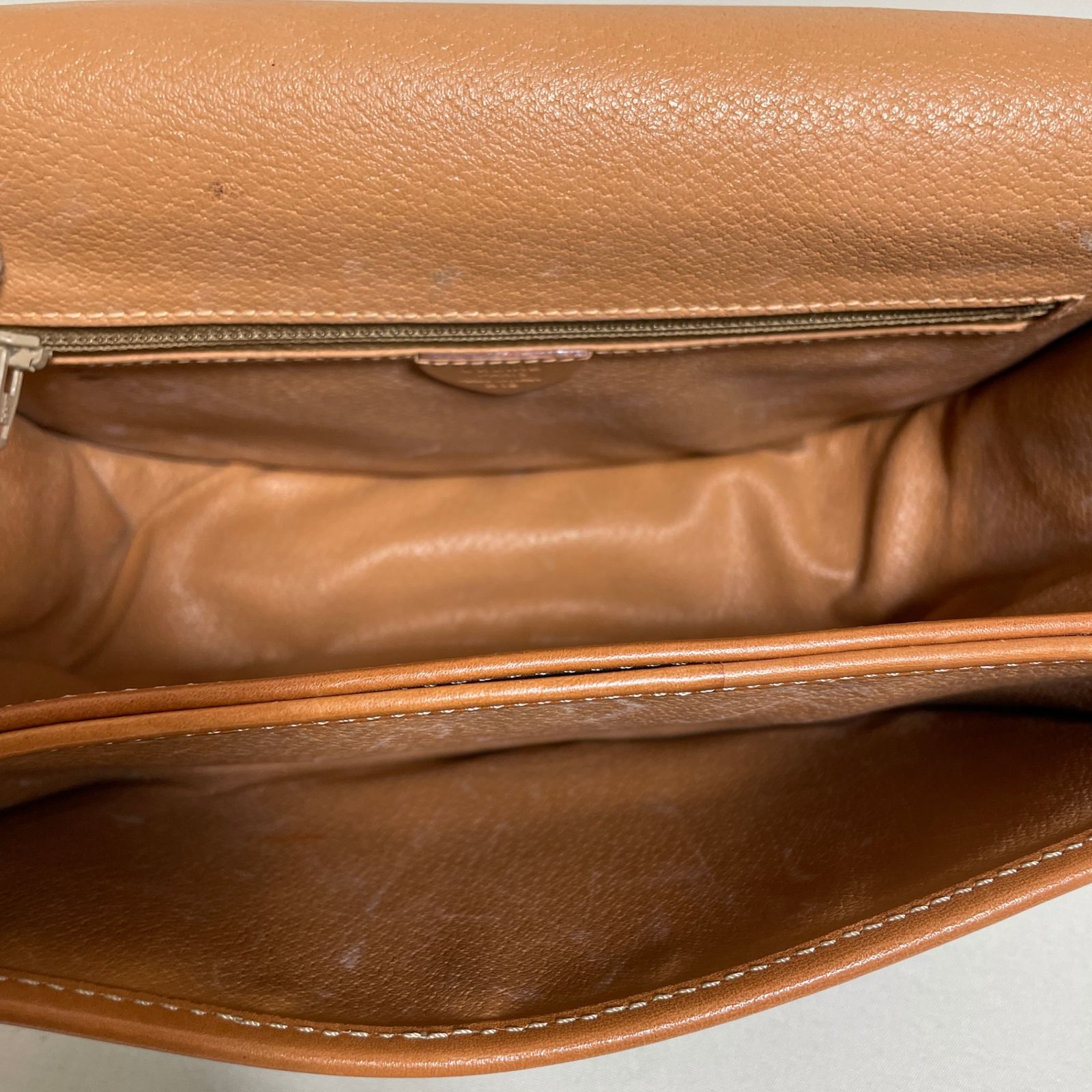2604-33｜セリーヌ ショルダーバッグ ブラウン マカダム柄 トリオンフ CELINE - 2604-33｜セリーヌ ショルダーバッグ ブラウン マカダム柄