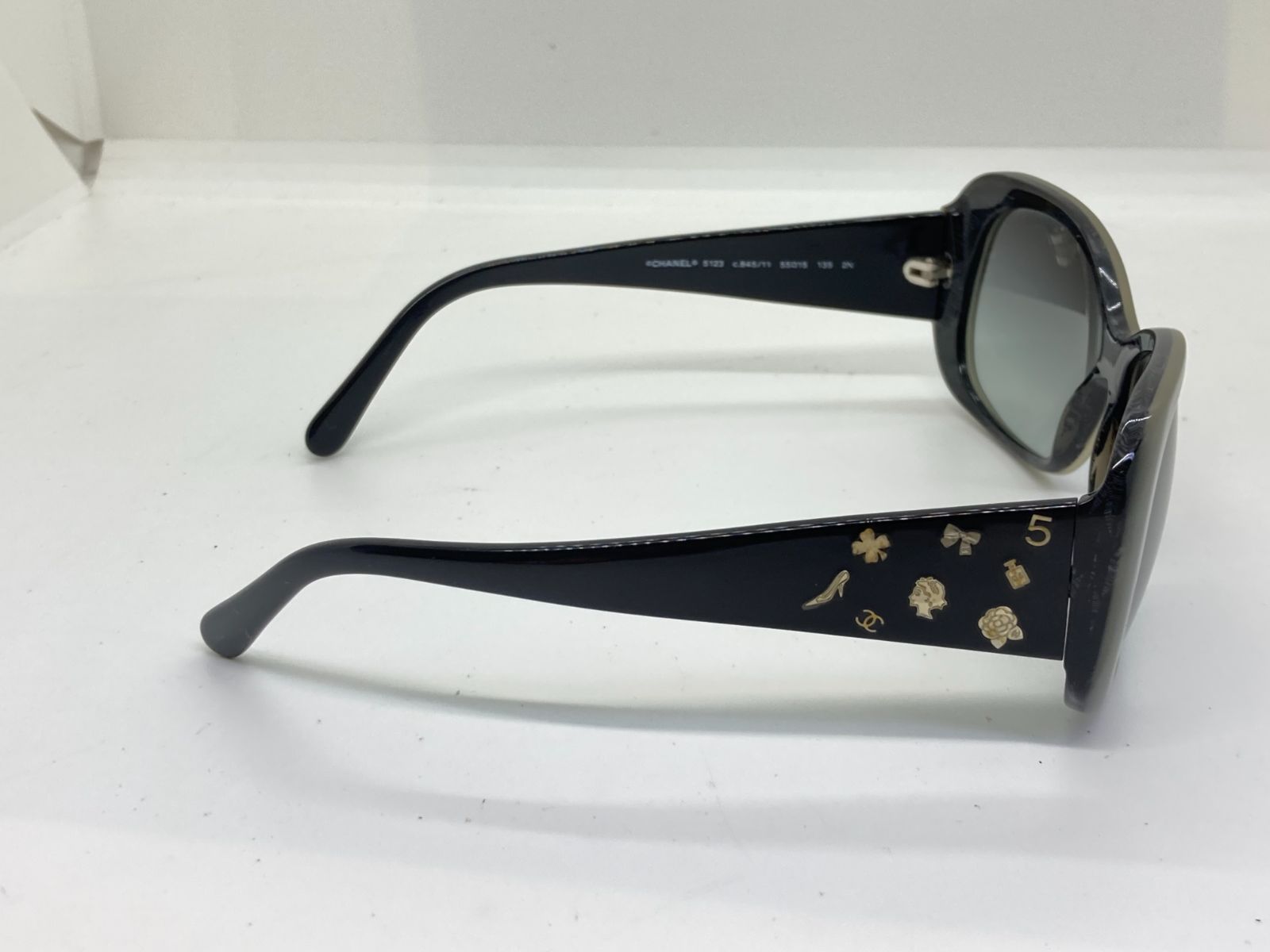 中古 シャネル CHANEL サングラス アイコンデザイン 5123 C‐845/11