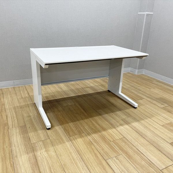 平デスク iS 引出し無 オフィスデスク W1200 D700 コクヨ ホワイト