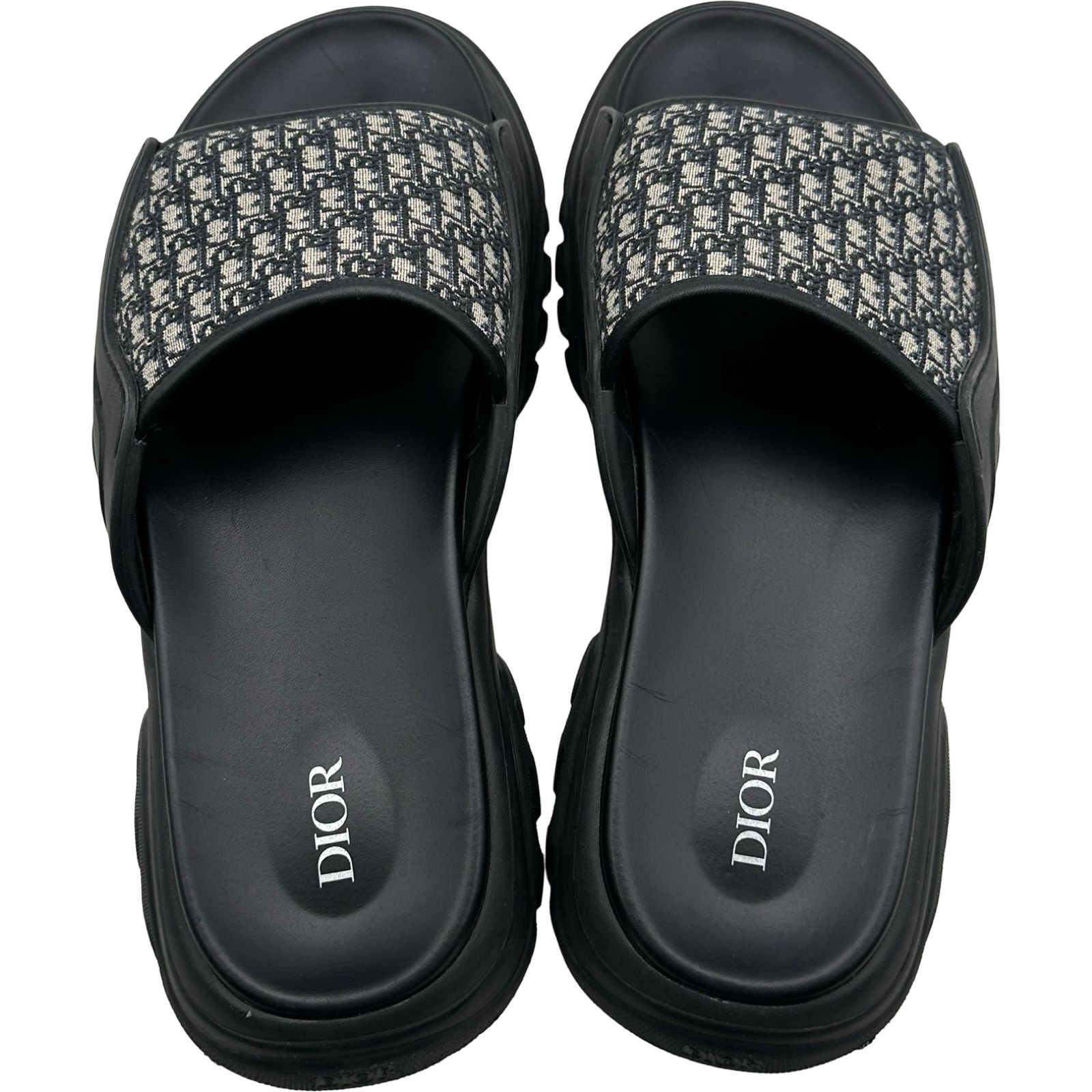 クリスチャンディオール Christian Dior 27 サンダル トロッター オブリーク クロスサンダル ブラック DIOR | Dior Aqua サンダル ディオール オブリーク ジャカード