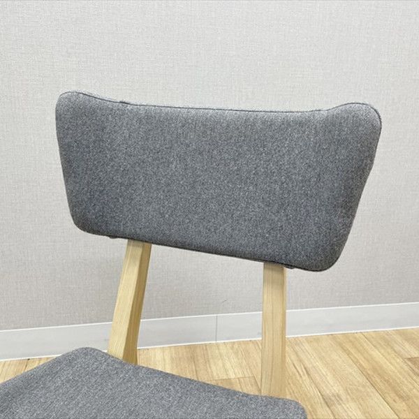 ダイニングチェア 肘無 相合家具 椅子 デザインチェア グレー ダイニングチェア 肘無 相合家具 椅子 デザインチェア グレー