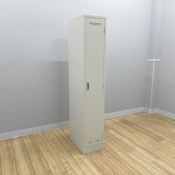 1人用ロッカー SLK型 スチールロッカー 更衣ロッカー 業務用 更衣室 生興 グレー