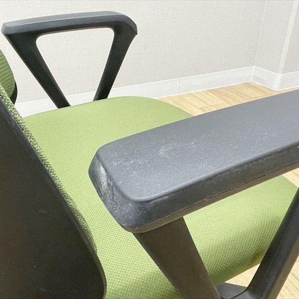 ノナチェア オフィスチェア 肘付 デスクチェア イトーキ グリーン ノナチェア オフィスチェア 肘付 デスクチェア イトーキ グリーン