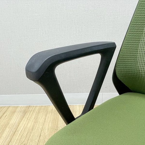ノナチェア オフィスチェア 肘付 デスクチェア イトーキ グリーン ノナチェア オフィスチェア 肘付 デスクチェア イトーキ グリーン