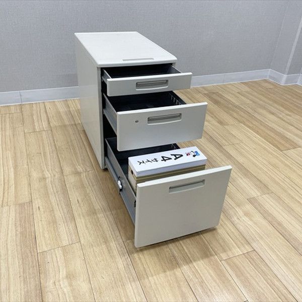 インサイドワゴン 3段 BS-E デスクワゴン H610 コクヨ グレー